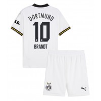 Dječji Nogometni Dres Borussia Dortmund Julian Brandt #10 Rezervni 2024-25 Kratak Rukav (+ Kratke hlače)